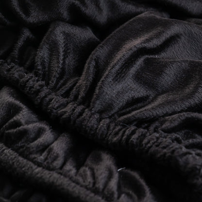 BLACK velvet bedsheet