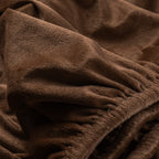 BISCUIT Plain Velvet Bedsheet