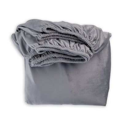 GREY velvet bedsheet