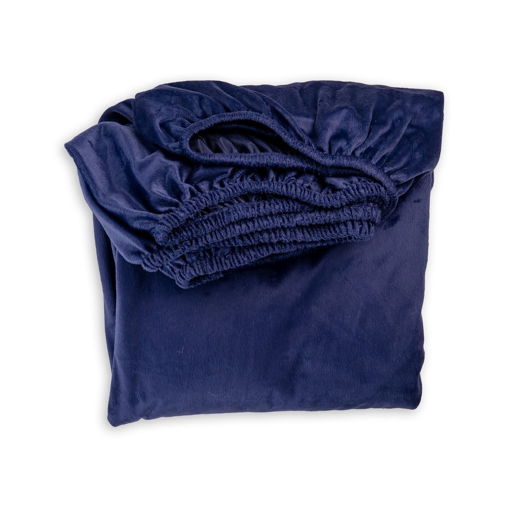 GALAXY Plain Velvet Bedsheet
