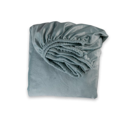 PISTACHIO velvet bedsheet