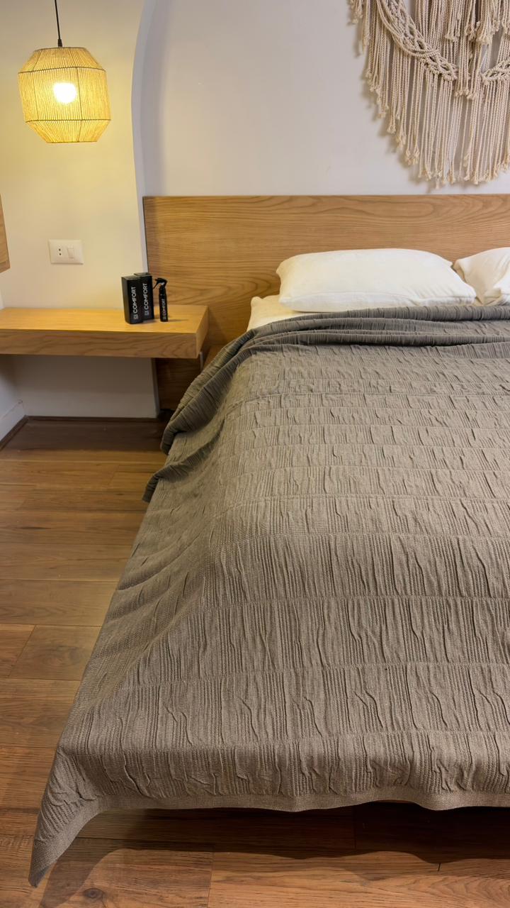 CLOUD CALMA Cotton Throw Blanket