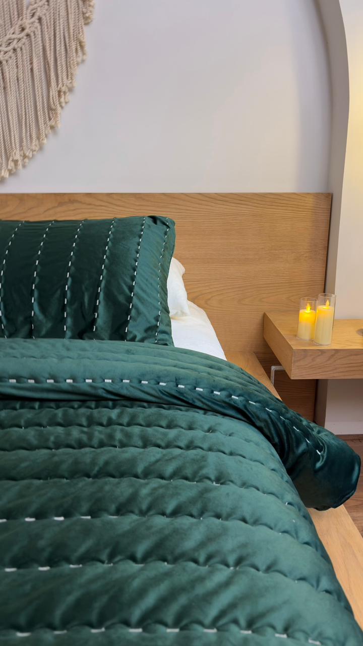 DASH Embroidered Velvet Duvet