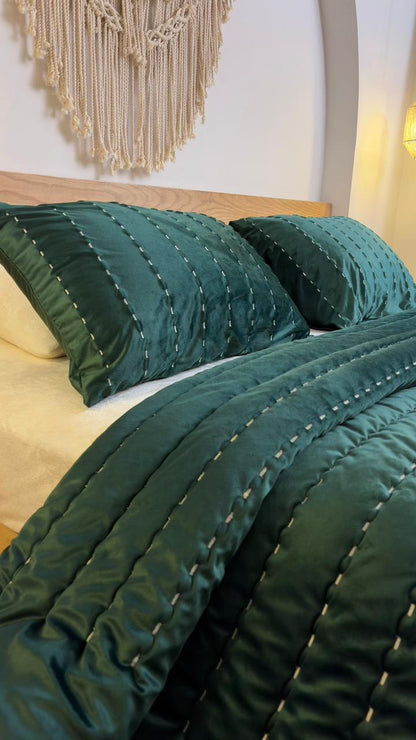 DASH Embroidered Velvet Duvet