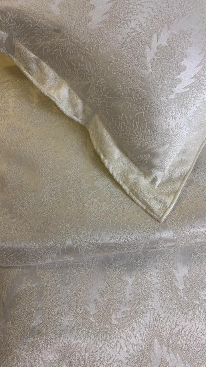 SOFT AMBER chenille duvet cover