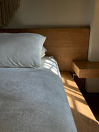 COCONUT Plain Flannel Bedsheet