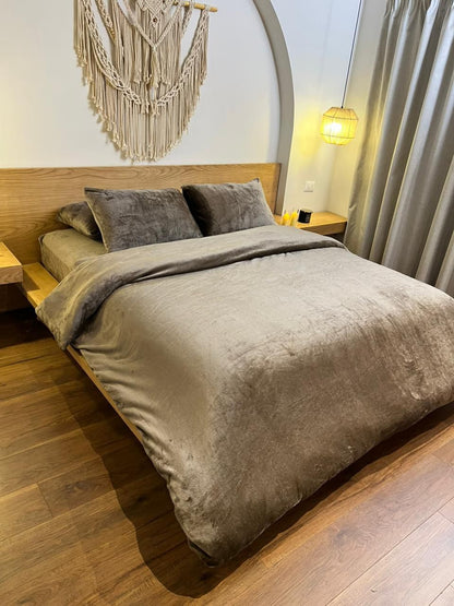 CAFE Plain Flannel Duvet Cover