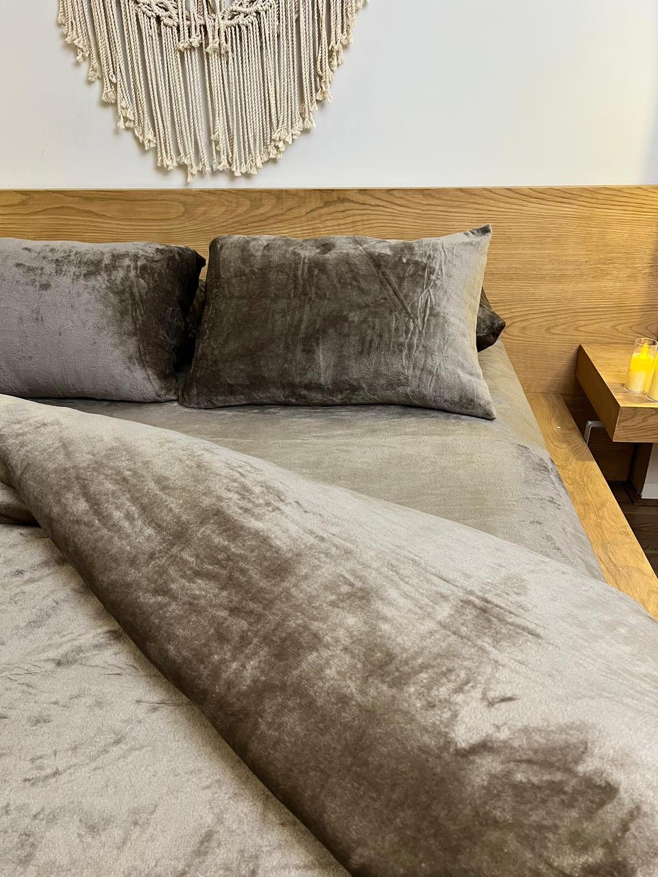 CAFE Plain Flannel Duvet Cover