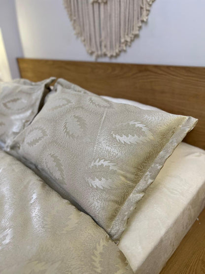 DEEP AMBER chenille duvet cover