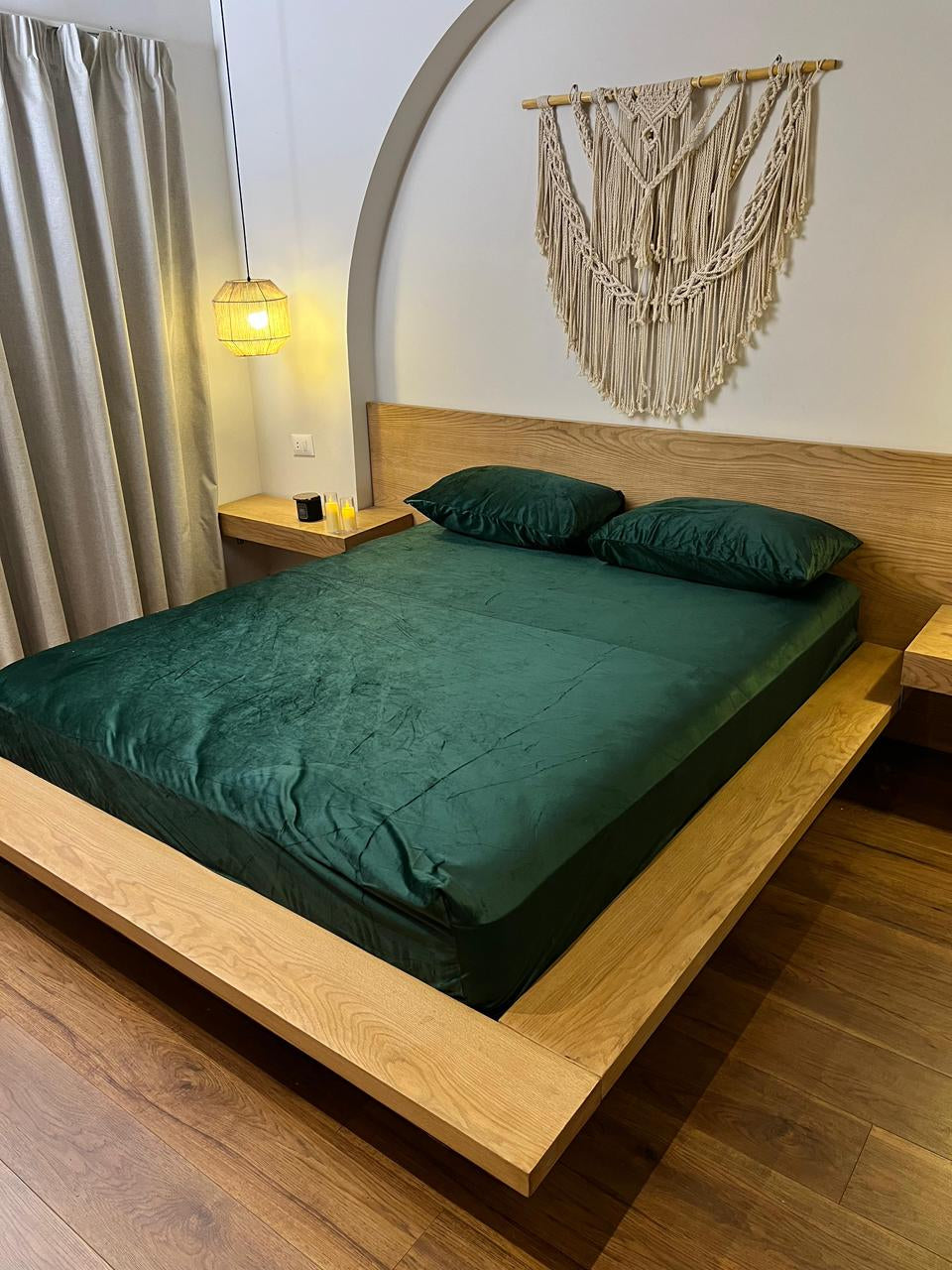 FOREST Plain Velvet Bedsheet