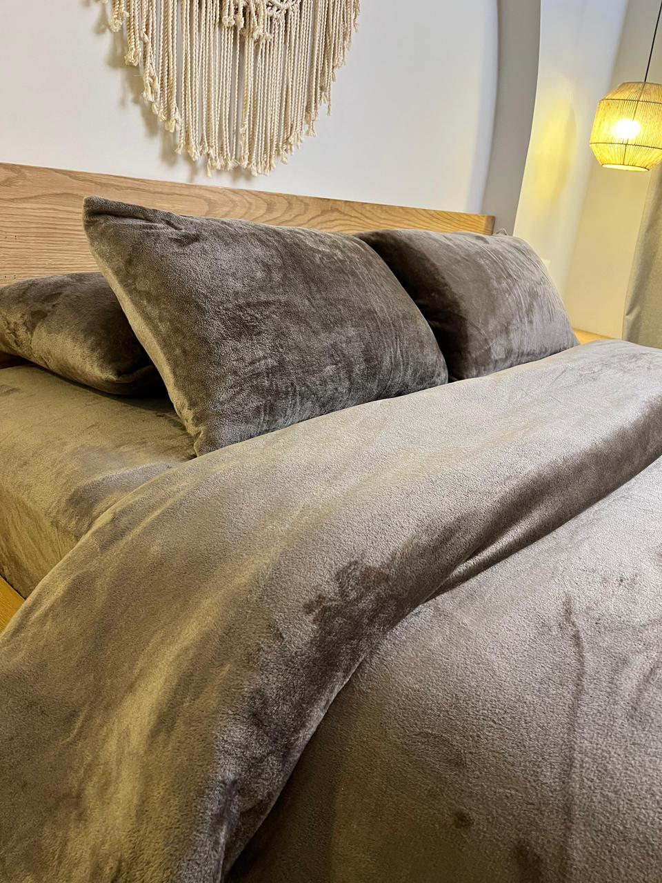 CAFE Plain Flannel Duvet Cover