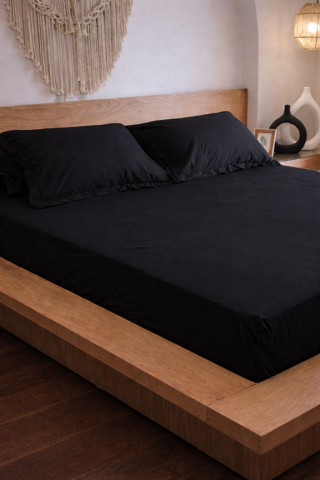 NOIR Premium Cotton Bedsheet