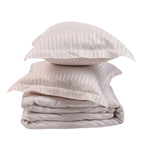 WHITE stripe duvet cover