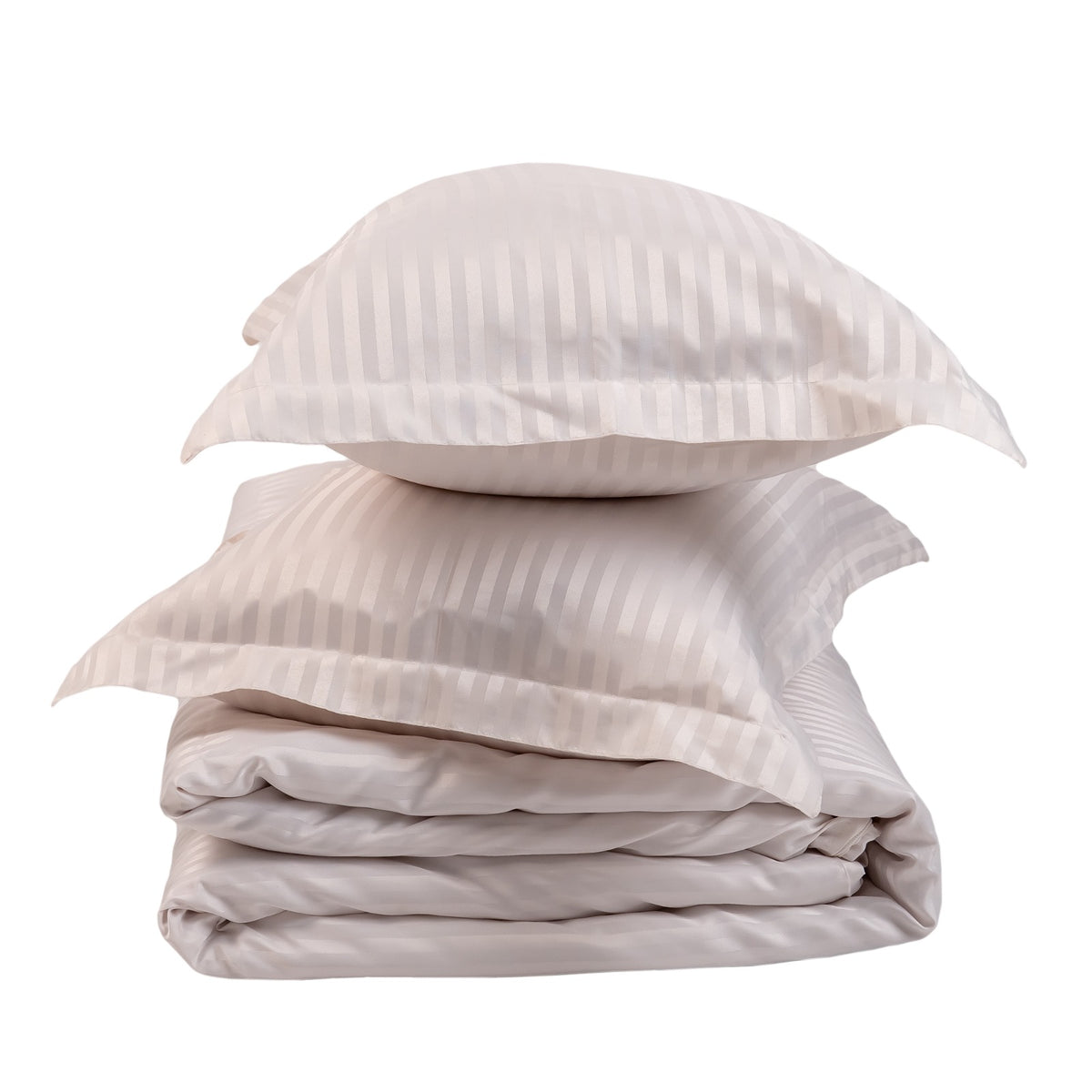 WHITE stripe duvet cover