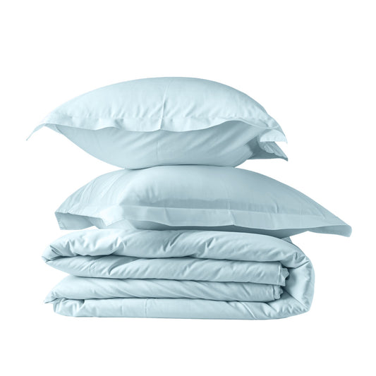 SKY BLUE cotton duvet cover