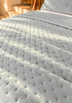 SAGE DOTELLA Embroidered Blanket Set