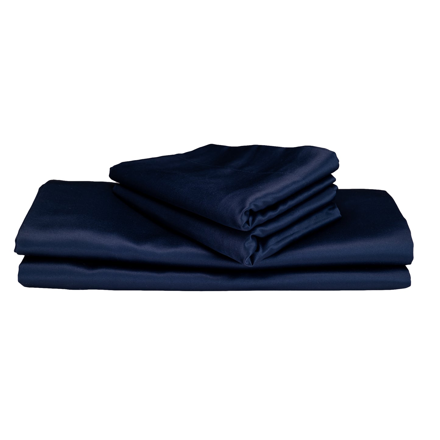 SWISS BLUE oxford silky cotton bedsheet
