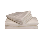 CREAM oxford silky cotton bedsheet